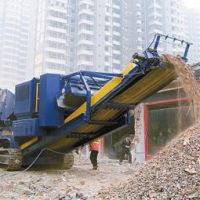 移動(dòng)式破碎機(jī)處理建筑垃圾需企業(yè)共同合作，形成完整產(chǎn)業(yè)鏈